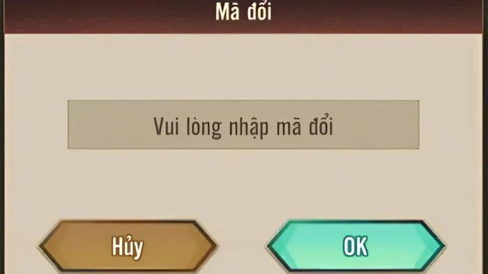 Các thao tác cần làm ở bước 3 nhập code Tân Chân Long