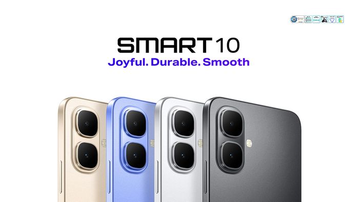 Infinix Smart 10 chính thức ra mắt