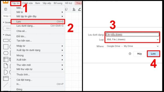 Hướng dẫn toàn diện Draw.io: Từ những bước đầu tiên đến thành phẩm