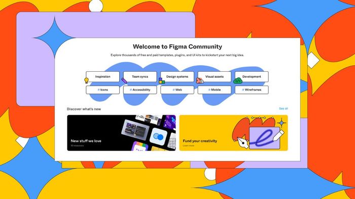 Cập nhật xu hướng và công nghệ mới qua Figma Community