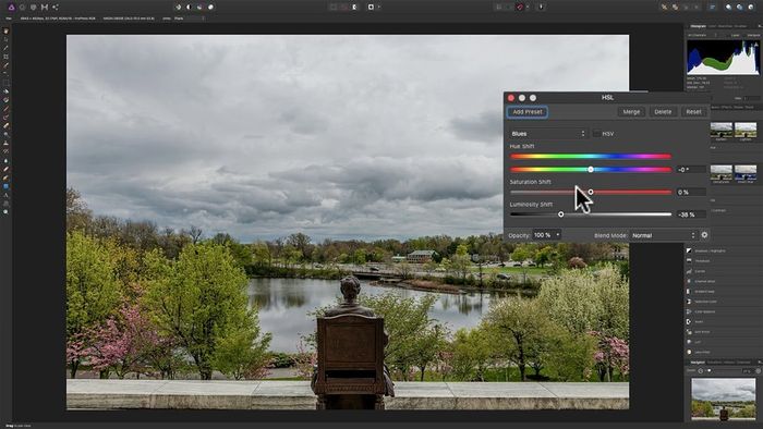 Điểm nhấn ấn tượng của Affinity Designer - hệ thống lớp hiệu chỉnh và hiệu ứng chân thực