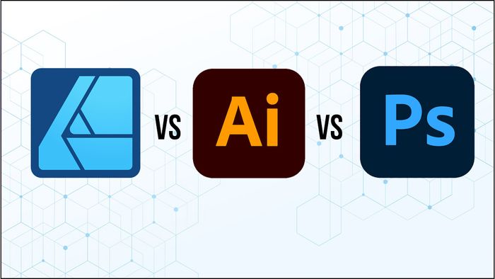 Đánh giá tương quan giữa Affinity Designer với Illustrator và Photoshop