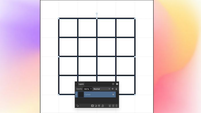 Ưu điểm vượt trội của Affinity Designer - hệ thống lưới thông minh đa năng