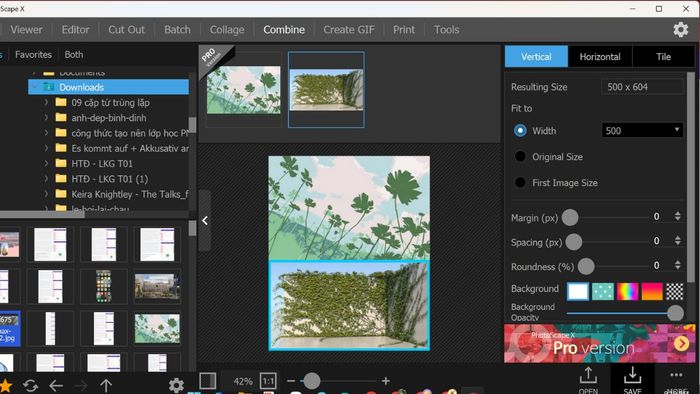 Cách tạo ảnh ghép bằng PhotoScape - bước hoàn thiện