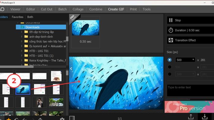 Hướng dẫn tạo ảnh GIF - bước thực hiện