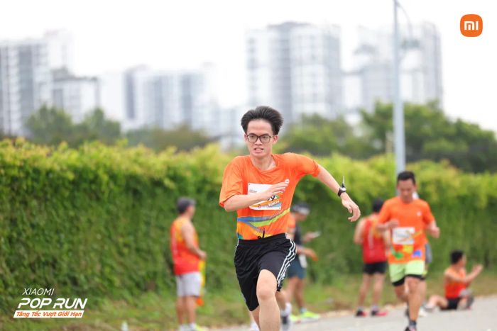 Mọi vận động viên tham gia đều cống hiến hết mình để chạm tới vạch đích