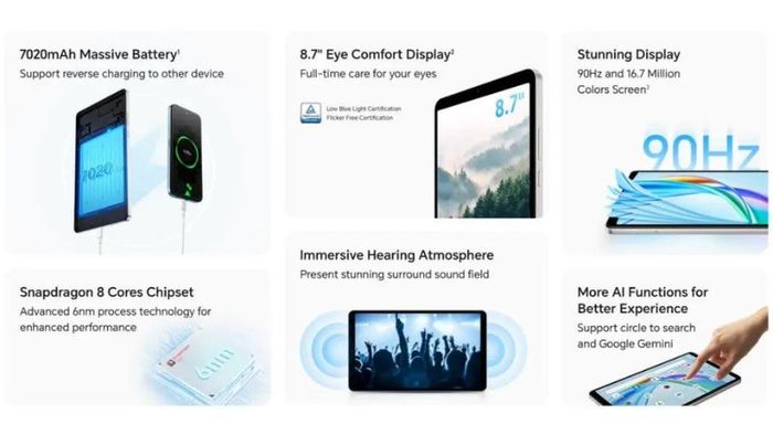 Honor Pad X7 chính thức lên kệ