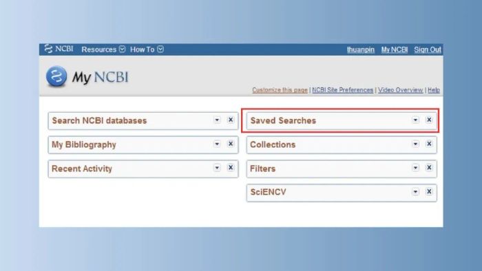 Hệ thống hóa và quản lý kho tài liệu nghiên cứu trên PubMed