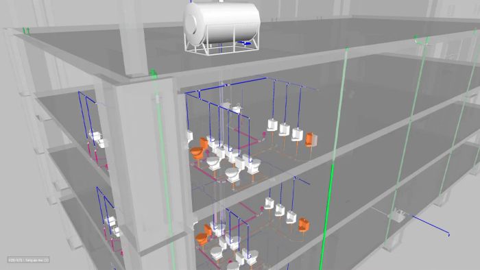Những chức năng quan trọng khác của Revit MEP