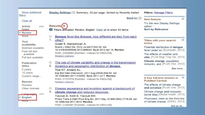 Tối ưu hóa tìm kiếm y khoa với bộ lọc PubMed