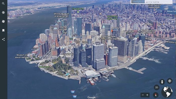 Những ứng dụng thực tế của Google Earth 3D