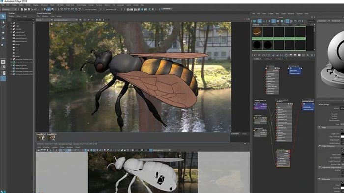 Phạm vi ứng dụng thực tiễn của Autodesk Maya