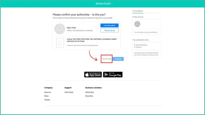 Hướng dẫn sử dụng ResearchGate hiệu quả từ A-Z phần 3