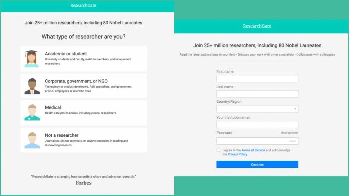 Hướng dẫn từng bước đăng ký và sử dụng ResearchGate thành thạo phần 2