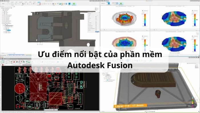 Ưu nhược điểm của phần mềm Autodesk Fusion