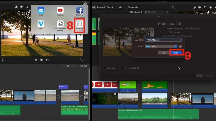 Hướng dẫn thao tác biên tập video cơ bản bằng iMovie trên Macbook/iMac