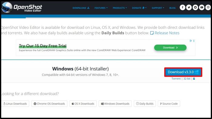 Quy trình tải và cài đặt OpenShot chỉ trong vài phút