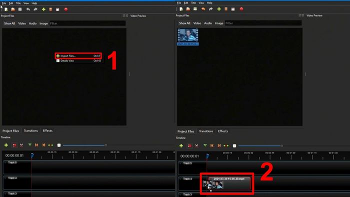 Hướng dẫn biên tập video chi tiết với OpenShot