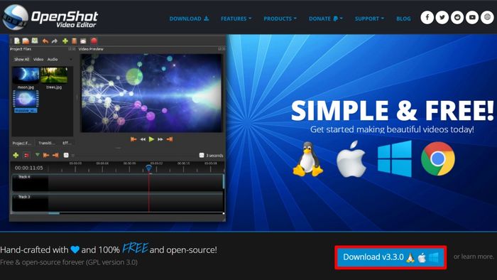 Hướng dẫn từng bước tải và cài đặt OpenShot