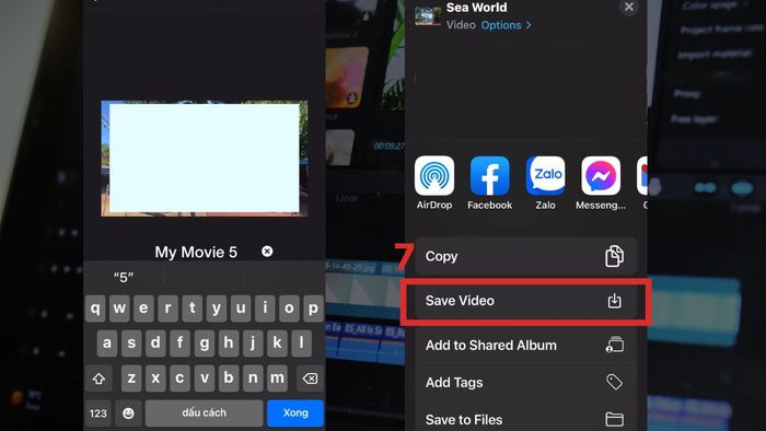 Hướng dẫn từng bước chỉnh sửa video bằng iMovie trên iPhone/iPad