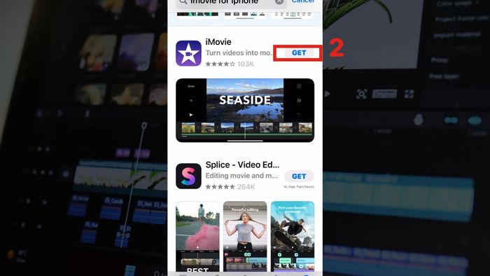 Chi tiết các bước download và thiết lập ứng dụng iMovie trên iPhone/iPad