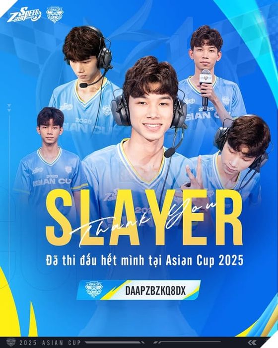 Đội Tuyển Zingspeed Mobile Việt Nam Tại Asian Cup 2025 - Khép Lại Hành Trình Đáng Nhớ
