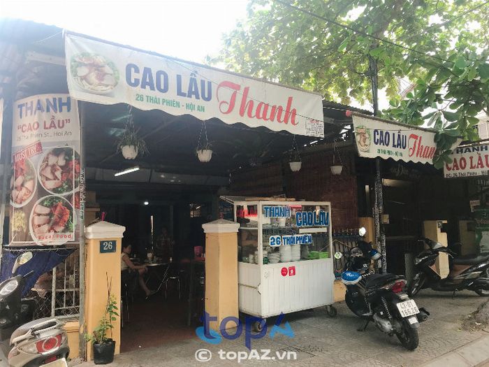 Cao Lầu Thanh - 26 Thái Phiên - Địa chỉ ẩm thực nổi tiếng Hội An