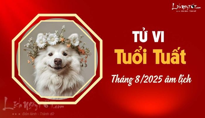 Tử vi tháng 8/2025 tuổi Tuất âm lịch