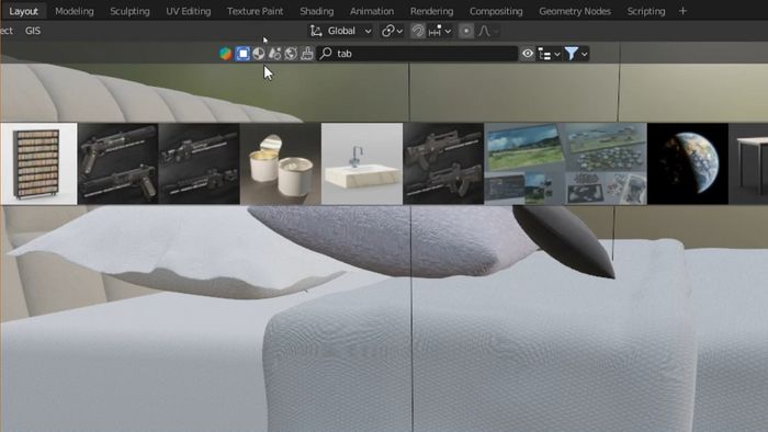 Các thủ thuật và lời khuyên hữu ích khi làm việc với BlenderKit