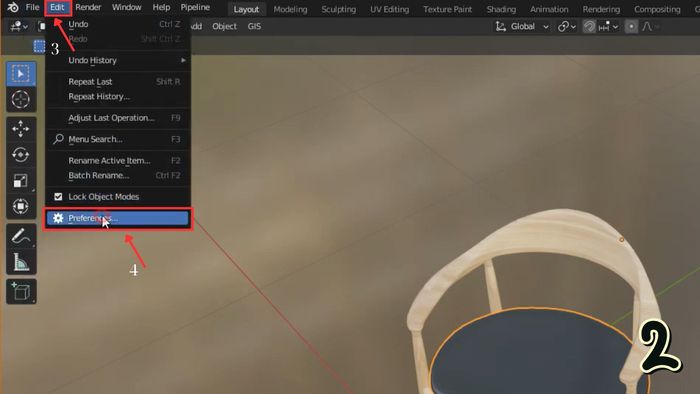 Quy trình cài đặt BlenderKit dễ dàng - Bước thứ hai (Có hình ảnh minh họa)