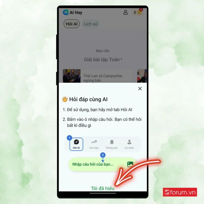 Hướng dẫn chi tiết cách tương tác với AI