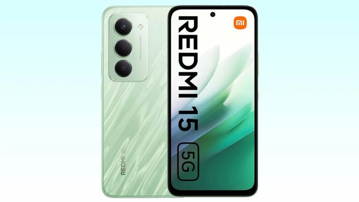 Redmi 15 5G chính thức lộ diện