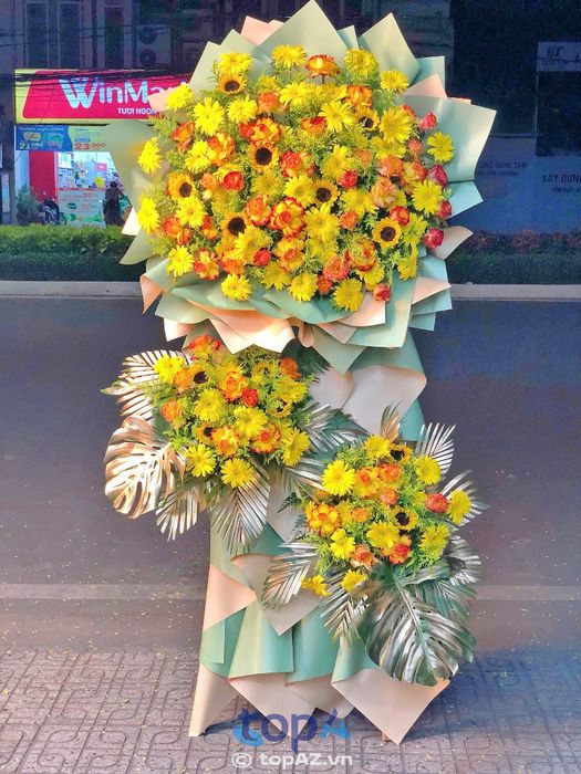 Địa chỉ cung cấp hoa khai trương chất lượng tại Mỹ Tho