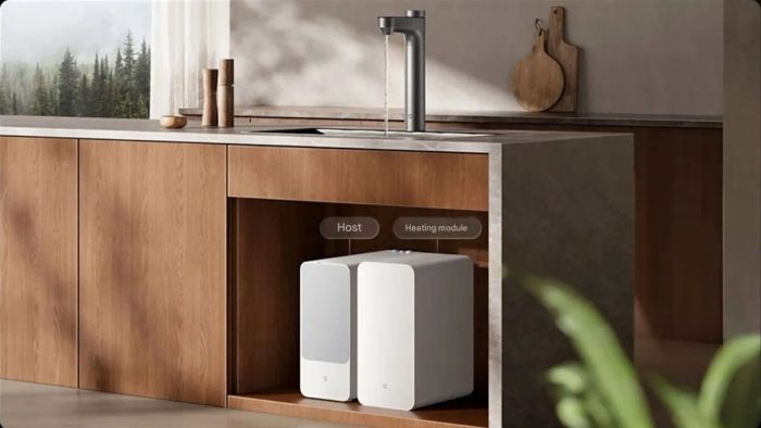 Mijia 1200G áp dụng triệt để nguyên tắc tách biệt giữa quá trình lọc nước và hệ thống làm nóng
