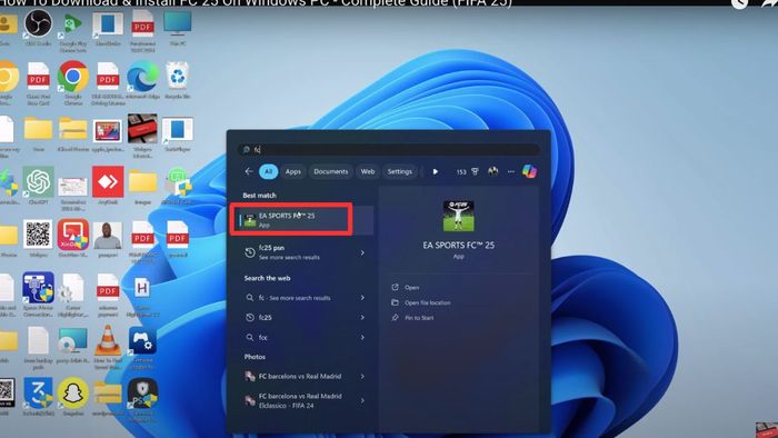 Hướng dẫn tải EA Sports FC™ 25 trên PC - Bước hoàn thiện