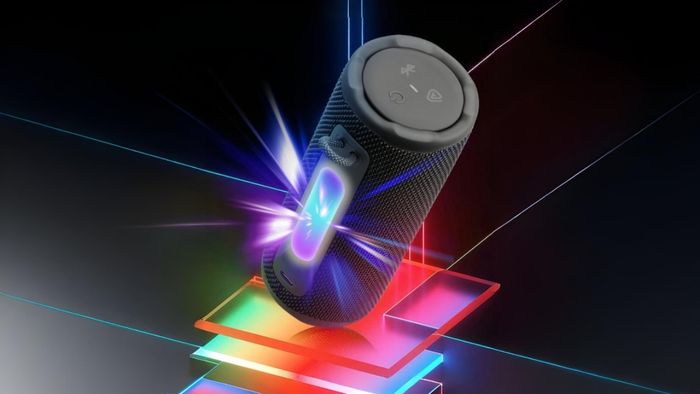 JBL Grip tích hợp đèn LED đa sắc với nhiều hiệu ứng chuyển động bắt mắt