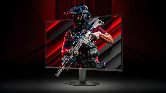 AOC 24G51F sử dụng tấm nền IPS 23.8 inch Full HD đi kèm tần số quét lên đến 144Hz