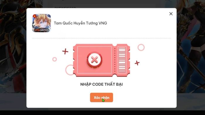 Những điểm quan trọng cần nhớ khi sử dụng code Tam Quốc Huyễn Tướng