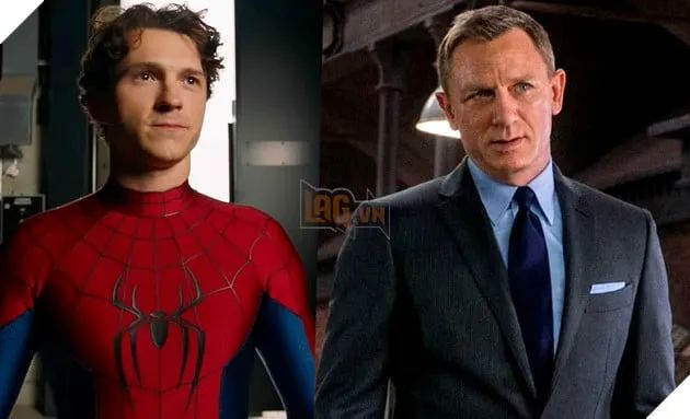 Hình ảnh Tom Holland cùng các ngôi sao từng đóng vai James Bond