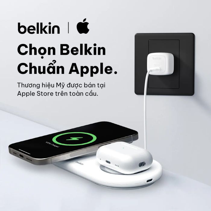 Belkin - Đối tác vàng của Apple