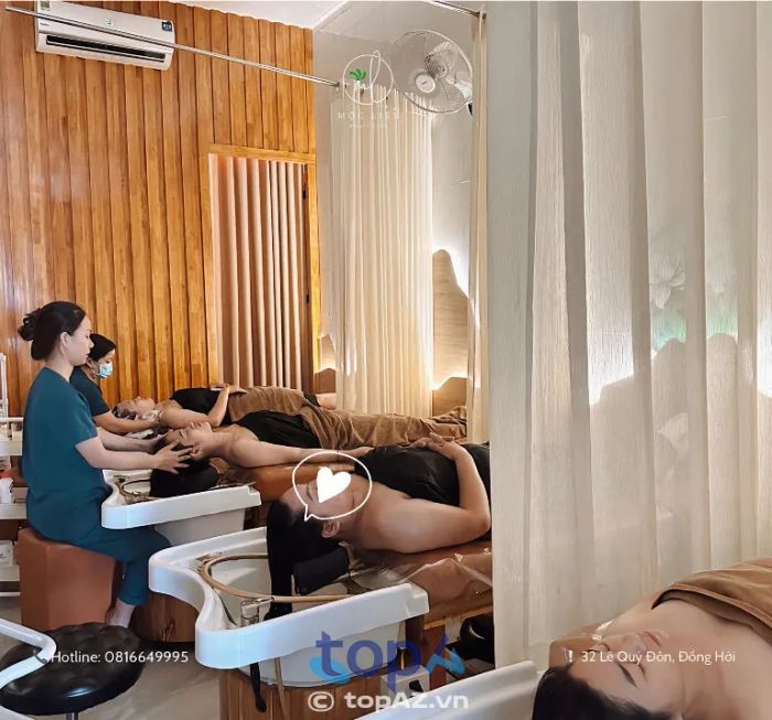 Mộc Liên Spa - 32 Lê Quý Đôn chuyên cung cấp dịch vụ gội đầu dưỡng sinh tại Đồng Hới