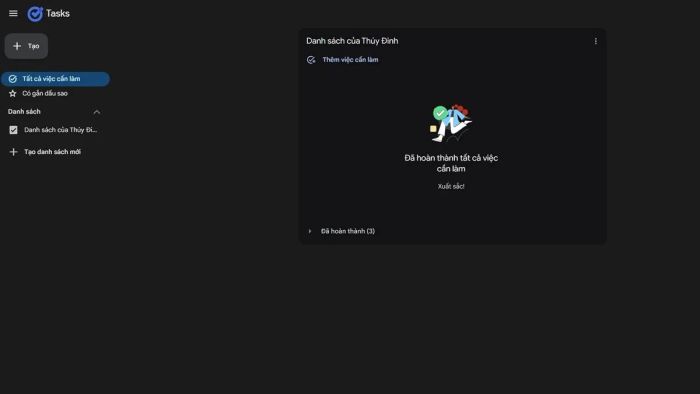 Khám phá sâu hơn về Google Tasks
