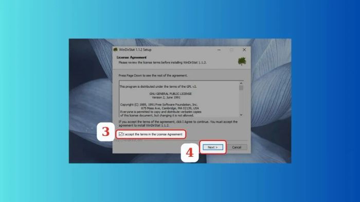Hướng dẫn download và setup WinDirStat - phần 2