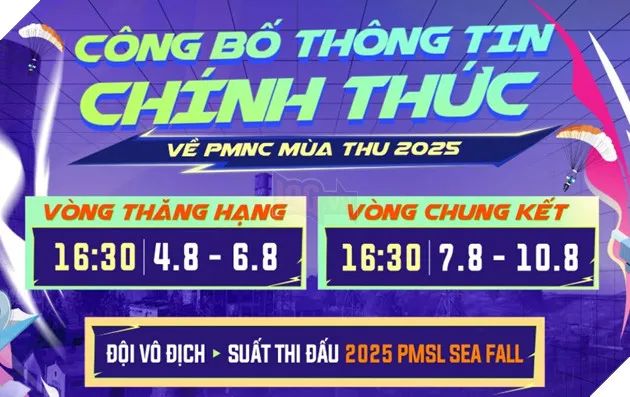 PMNC Mùa Thu 2025: Top 16 Đội PUBG Mobile Hàng Đầu Sẽ Đối Đầu Tại Trận Chung Kết Quốc Gia