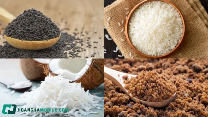 hướng dẫn làm chè trôi nước mè đen