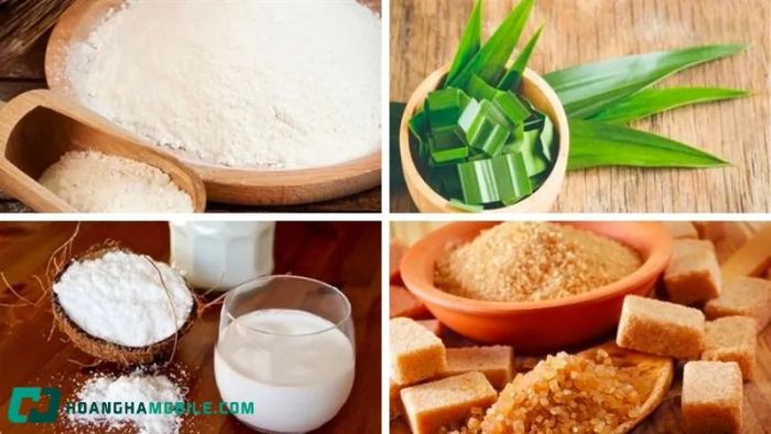 hướng dẫn làm chè trôi nước lá dứa