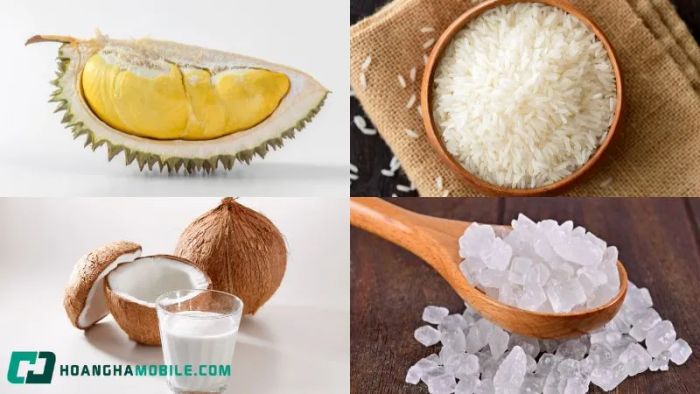 hướng dẫn làm chè trôi nước sầu riêng