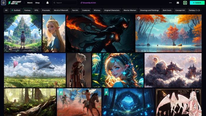 Những điểm đặc sắc chỉ có tại DeviantArt - 