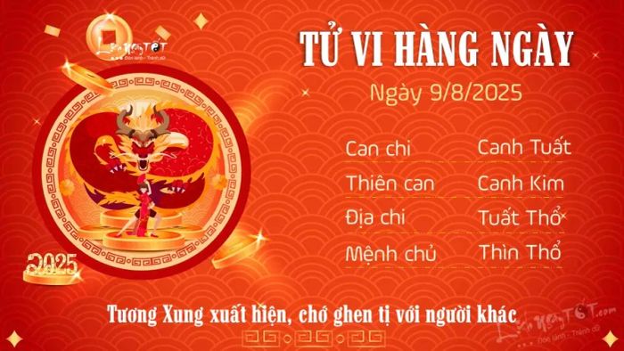 5 Tu vi hang ngay 9-8-2025 - Thin