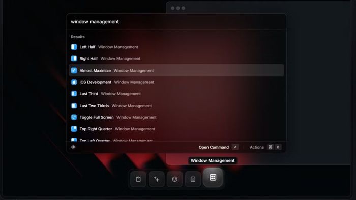 Điểm nhấn ấn tượng của Raycast - 